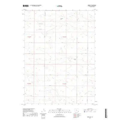 2017 Map of Midway SW, 2017 Print