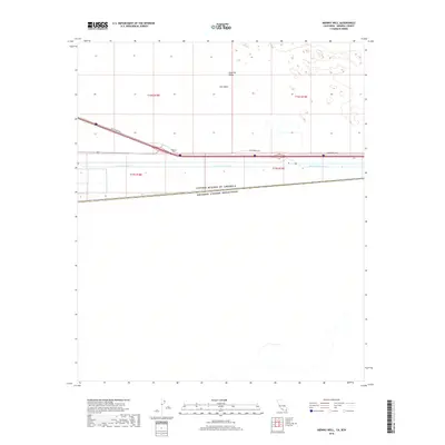 2018 Map of Midway Well, 2018 Print