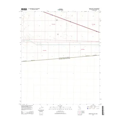 2015 Map of Midway Well NW, 2015 Print