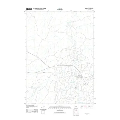2012 Map of Midwest, 2012 Print