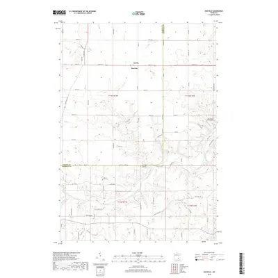 2019 Map of Miesville, 2019 Print