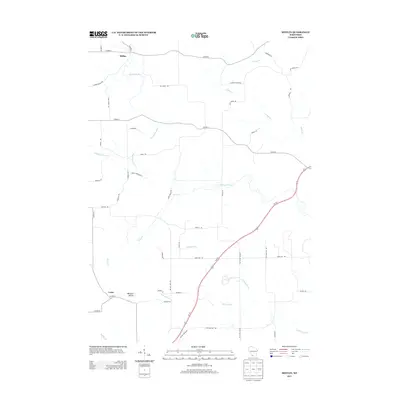 2013 Map of Mifflin, 2013 Print