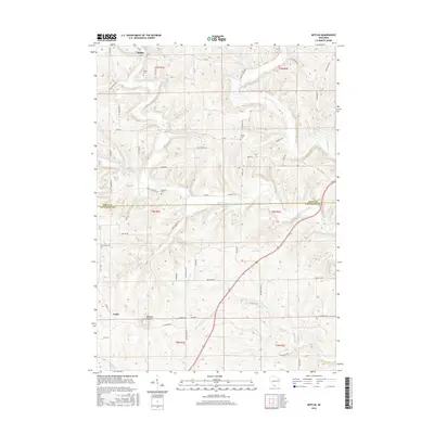 2016 Map of Mifflin, 2016 Print