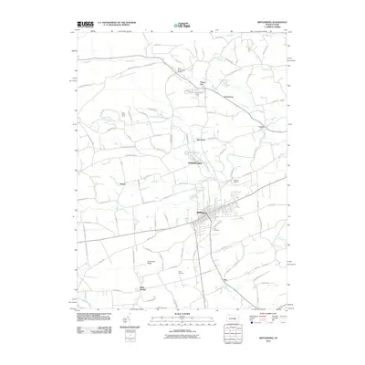 2010 Map of Mifflinburg, 2010 Print