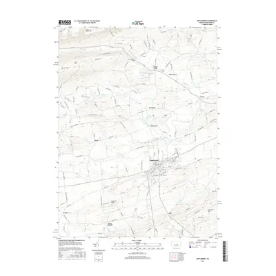 2016 Map of Mifflinburg, 2016 Print
