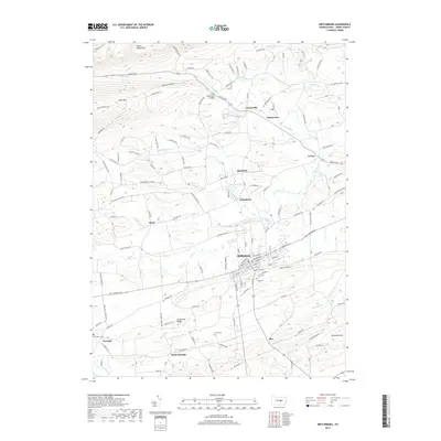 2019 Map of Mifflinburg, 2019 Print