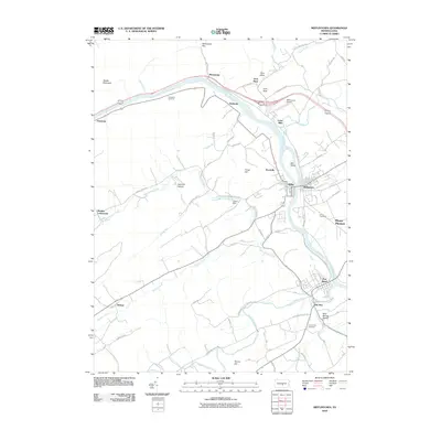 2010 Map of Mifflintown, 2010 Print