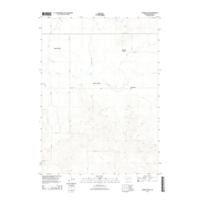 2014 Map of Mignery Ranch, 2014 Print