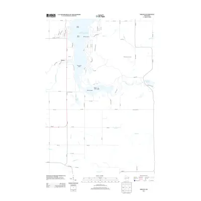 2013 Map of Mikana, 2013 Print
