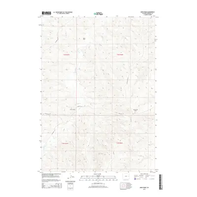 2015 Map of Mikes Draw, 2015 Print