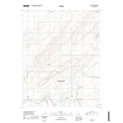 2020 Map of Mikes Mesa, 2020 Print