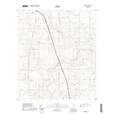 2021 Map of Mikesville, 2021 Print