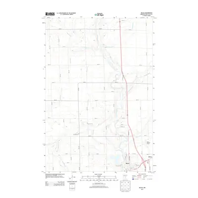 2013 Map of Milaca, 2013 Print