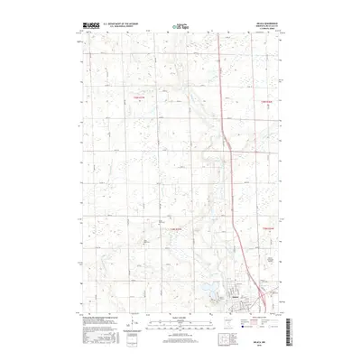 2016 Map of Milaca, 2016 Print