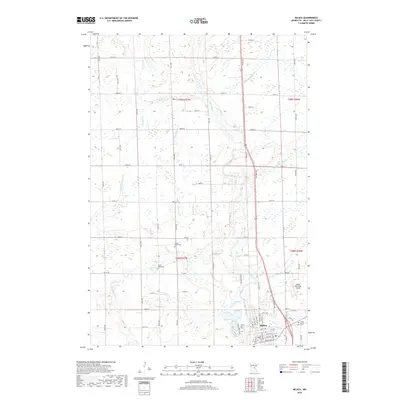 2019 Map of Milaca, 2019 Print
