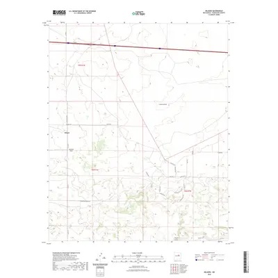 2023 Map of Milagro, 2023 Print