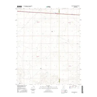 2017 Map of Milagro Spring, 2017 Print
