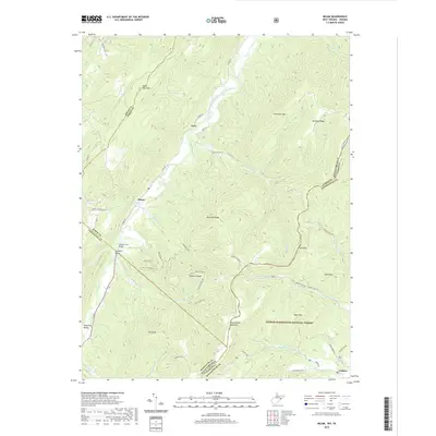 2019 Map of Milam, 2019 Print