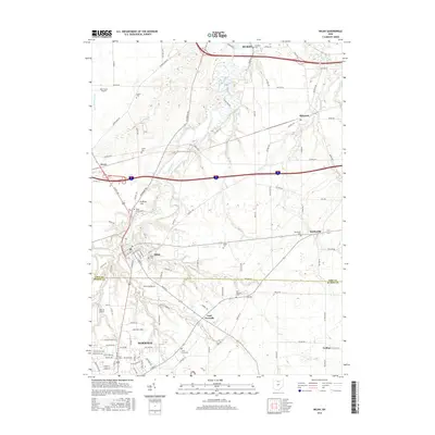 2016 Map of Milan, 2016 Print