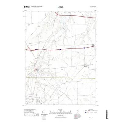 2019 Map of Milan, 2019 Print