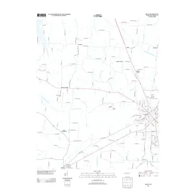 2013 Map of Milan, 2013 Print
