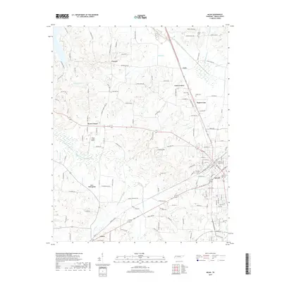 2019 Map of Milan, 2019 Print
