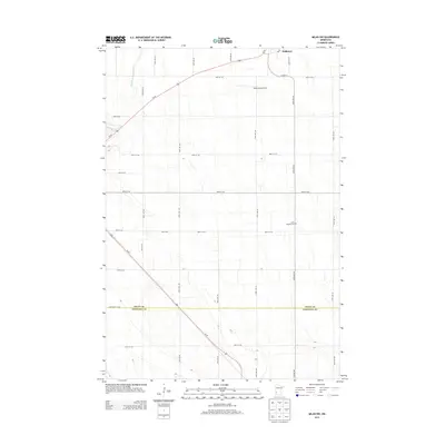 2013 Map of Milan NW, 2013 Print