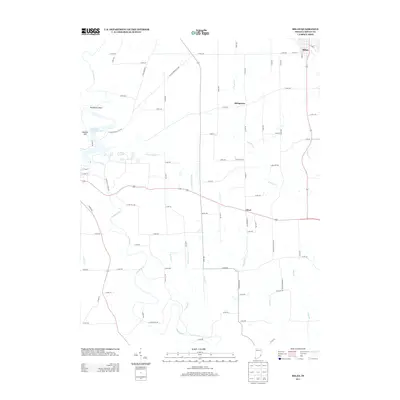 2013 Map of Milan, 2013 Print