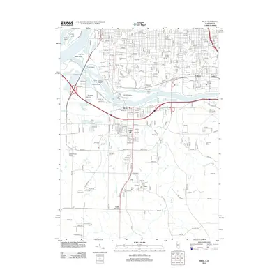 2012 Map of Milan, 2012 Print