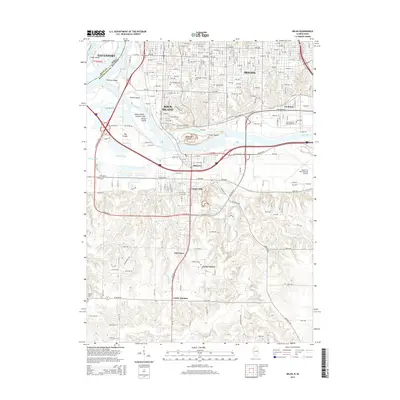 2015 Map of Milan, 2015 Print
