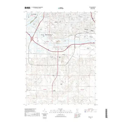 2018 Map of Milan, 2018 Print