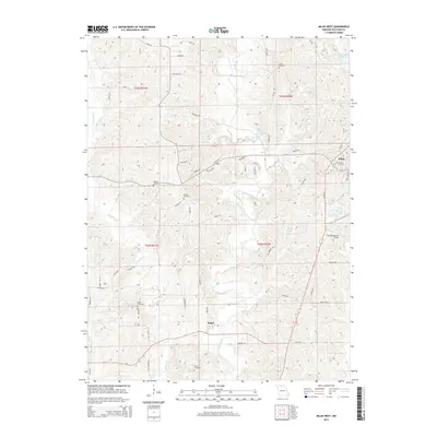 2015 Map of Milan West, 2015 Print