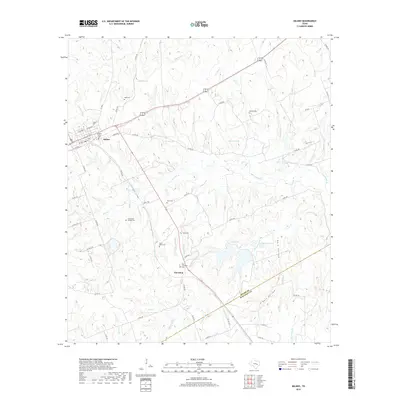 2019 Map of Milano, 2019 Print