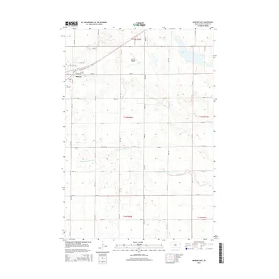 2015 Map of Milbank East, 2015 Print