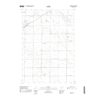 2017 Map of Milbank East, 2017 Print