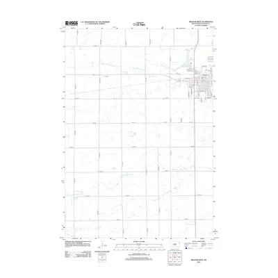 2012 Map of Milbank West, 2012 Print