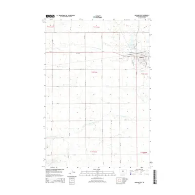 2015 Map of Milbank West, 2015 Print