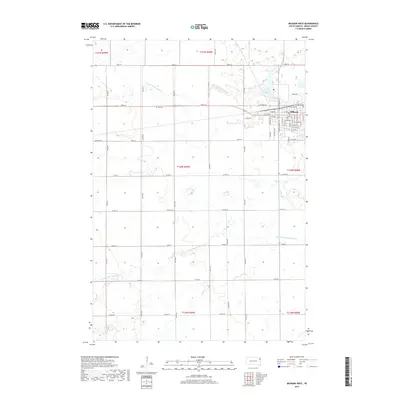2017 Map of Milbank West, 2017 Print