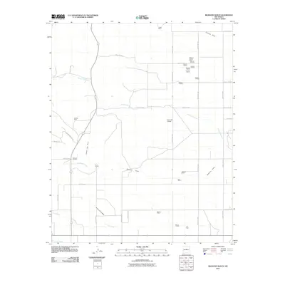 2010 Map of Milbourn Ranch, 2010 Print