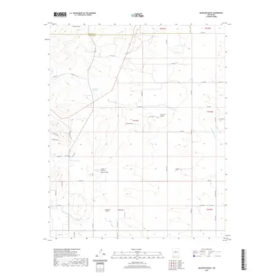 2020 Map of Milbourn Ranch, 2020 Print