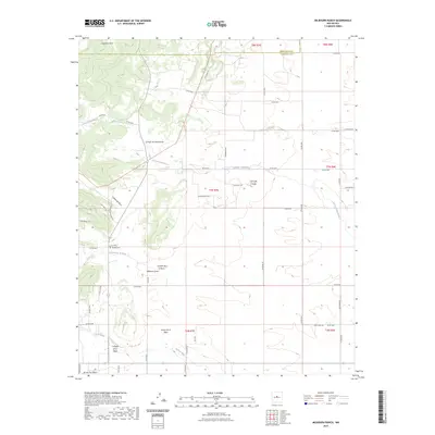 2023 Map of Milbourn Ranch, 2023 Print