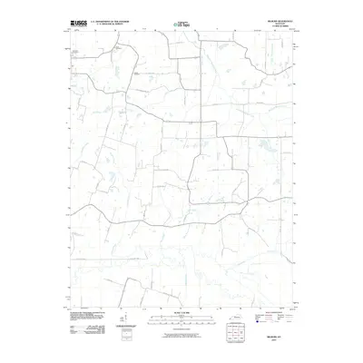 2010 Map of Milburn, 2010 Print
