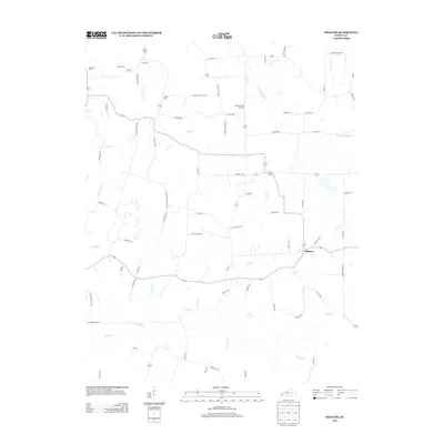 2013 Map of Milburn, 2013 Print