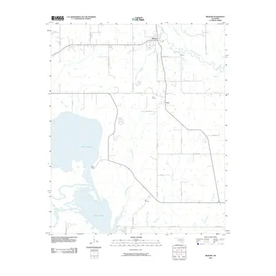 2010 Map of Milburn, 2010 Print