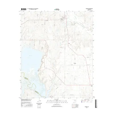 2016 Map of Milburn, 2016 Print