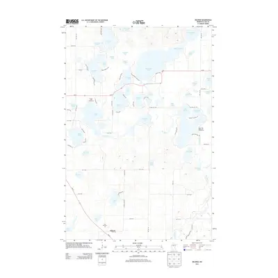 2013 Map of Mildred, 2013 Print