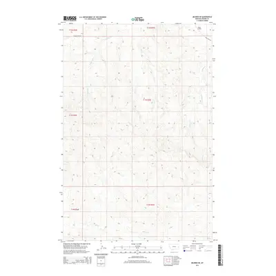 2014 Map of Mildred NE, 2014 Print