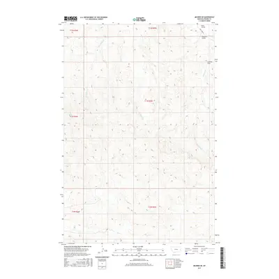 2017 Map of Mildred NE, 2017 Print