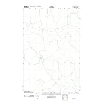 2011 Map of Mildred, 2011 Print