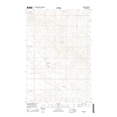 2014 Map of Mildred, 2014 Print
